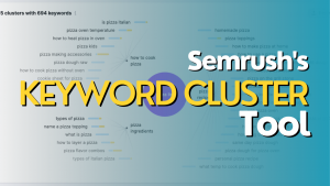 Semrush's Keyword Cluster Tool